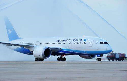 China's Xiamen Airlines welcomes 200th member of fleet
