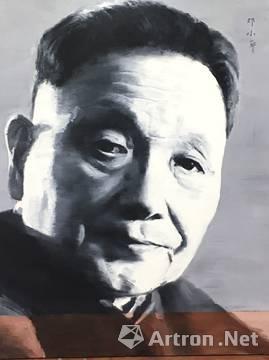 徐唯辛  改革开放时代人物相：邓小平 布面油画 250X200cm 2014—2018年