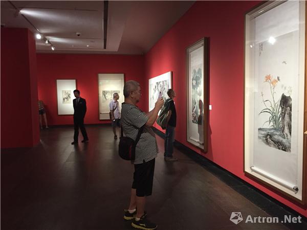 “时代风华——20世纪中国美术名家精品展”展览现场