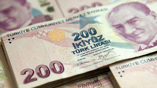 土耳其里拉对美元汇率大跌