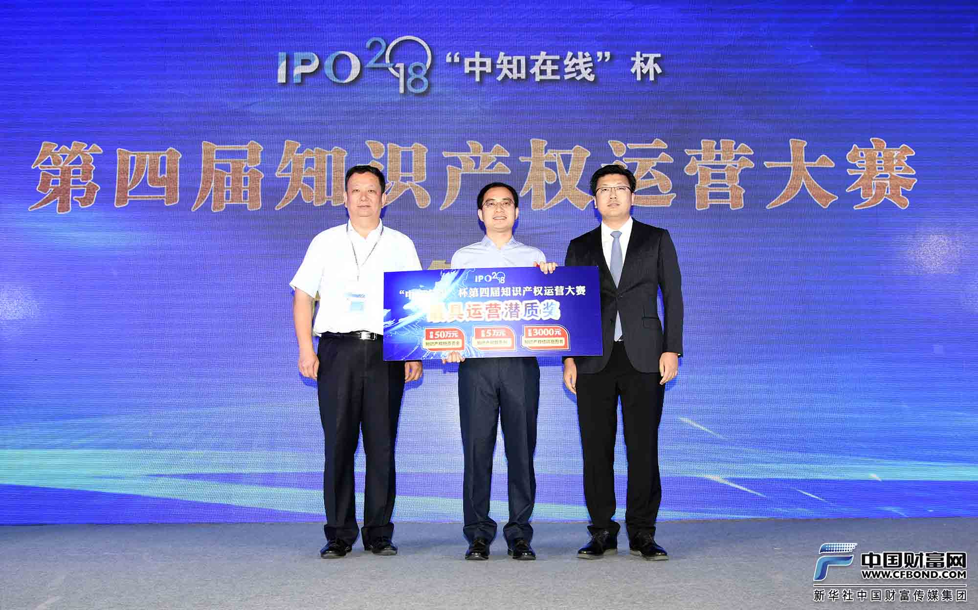 “中知在线”杯中国知识产权运营大赛最具潜质奖团队