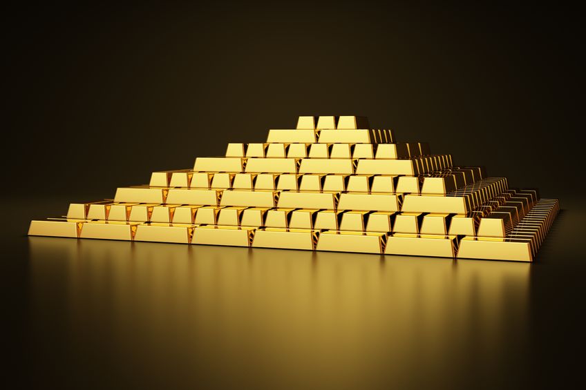 中国8月末黄金储备5924万盎司
