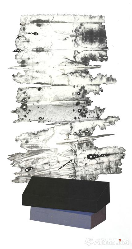 ����No.2 185.5��104.5cm ֽ��ˮī 2018