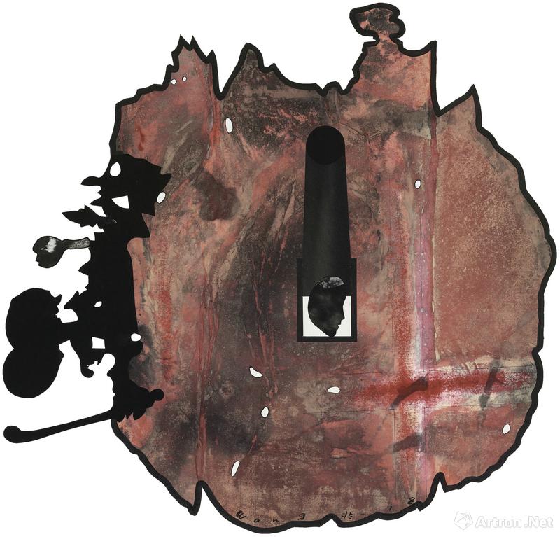 ����No.3 103��103cm ֽ��ˮī 2018