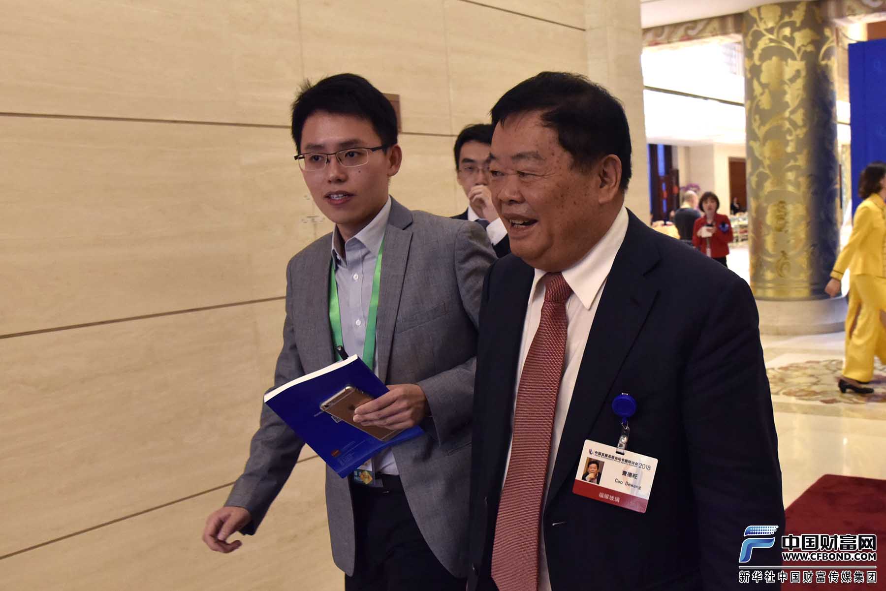 中国财富网记者采访福耀玻璃集团创始人、董事长曹德旺