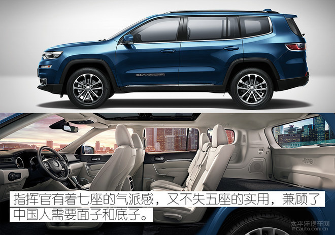 Jeep指挥官竞争力分析 强大合一的5座SUV