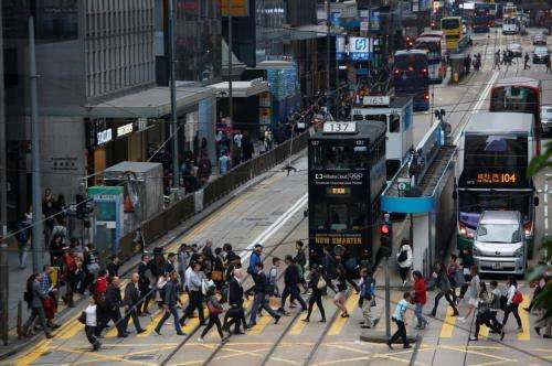 香港经济隐现贸易摩擦“脉象”