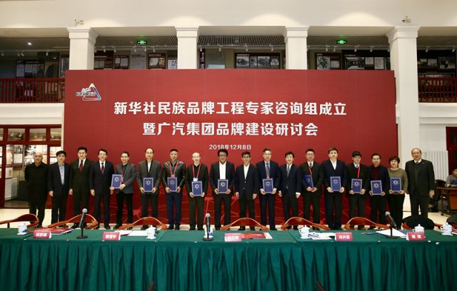 新华社民族品牌工程专家咨询组在京成立