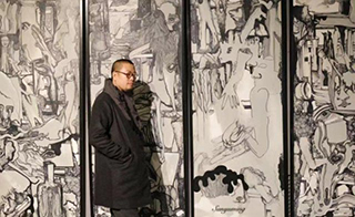 孙玉明绘画作品展在吉林省工艺美术馆开展