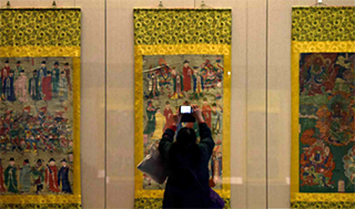“移动的壁画——甘肃河西水陆画展”免费开放