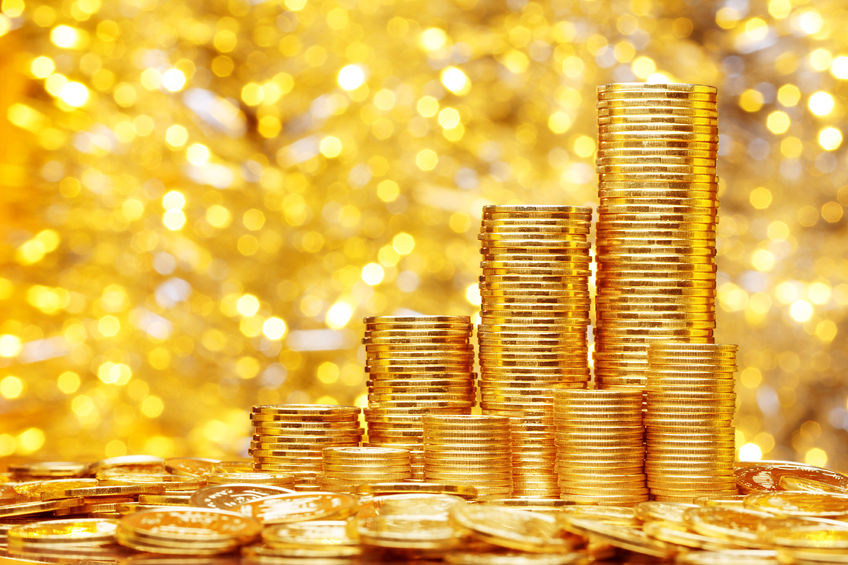 纽约商品交易所黄金期货市场4月黄金期价19日上涨
