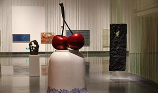 “意象江南——庆祝新中国成立70周年艺术大展”在苏州美术馆开幕