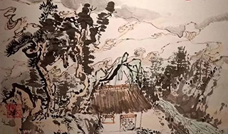 英华乃瞻——杜红东山水画展在杭举行