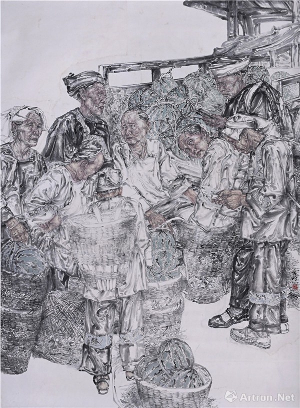 中国美术人物:著名画家胡爱玲