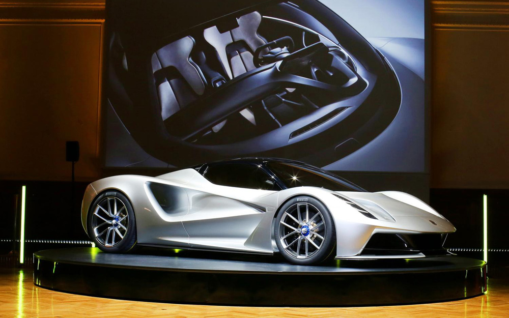 全球首款纯电动超级跑车亮相伦敦