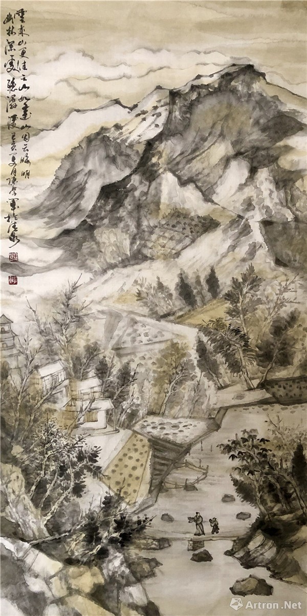 中国美术人物:著名画家陈学军