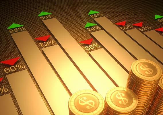 纽约商品交易所黄金期货市场12月黄金期价19日下跌