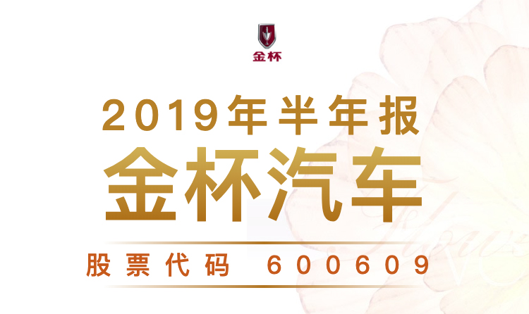 一图读财报：金杯汽车2019年上半年营业总收入30.20亿元