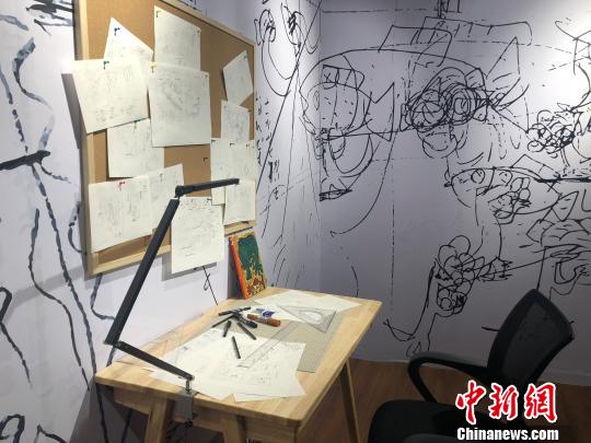 图为展览现场。 林波 摄