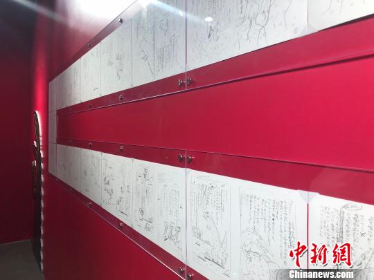 图为展览现场。 林波 摄