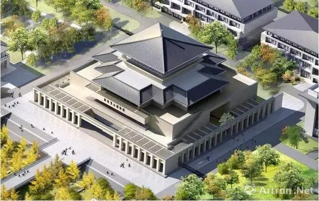 张锦秋负责全新作品：中国第一座考古博物馆，正式开工