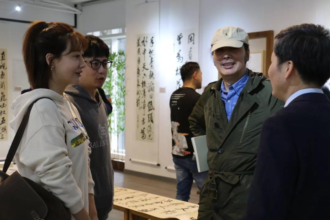 《美成在久——温广为书法作品展》在北京介居书院美术馆隆重开幕