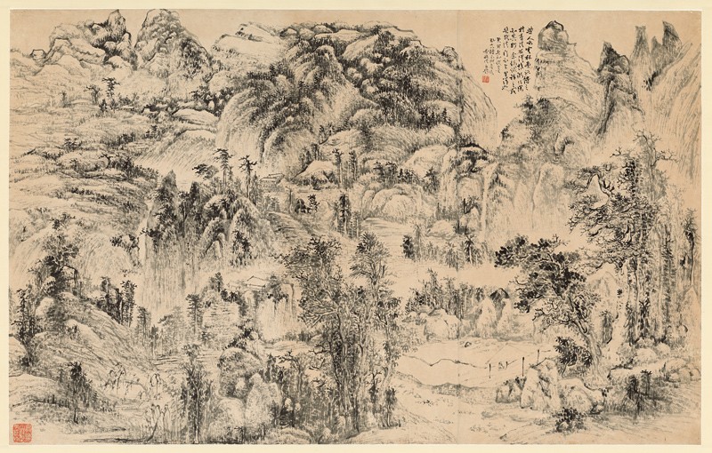 中国美术馆：得自蒲团——画僧懒悟的笔墨禅境