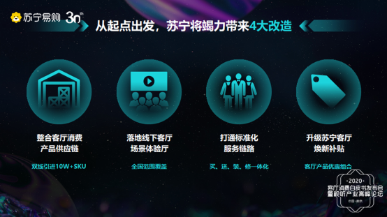 ​苏宁易购召开视听产业峰会 行业首个《客厅消费白皮书》发布