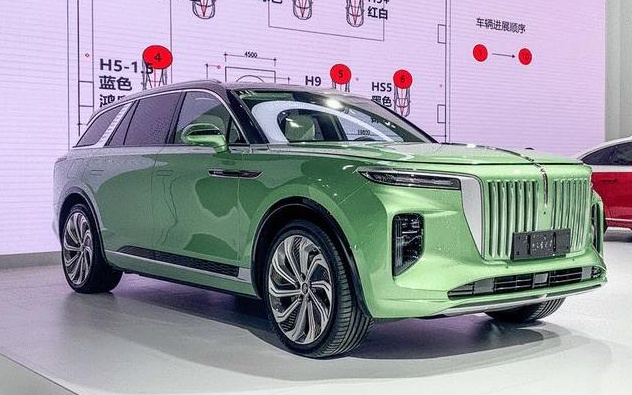红旗H9+、E-HS9领衔 一汽红旗亮相广州车展