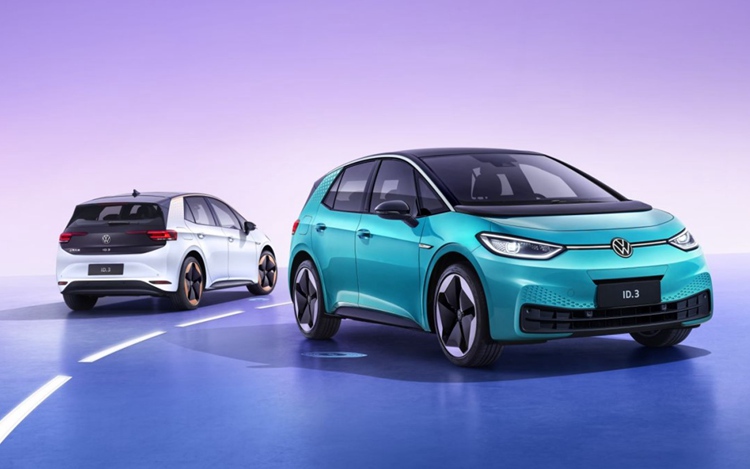 纯电ID.3首秀 上汽大众品牌集体亮相2021成都车展