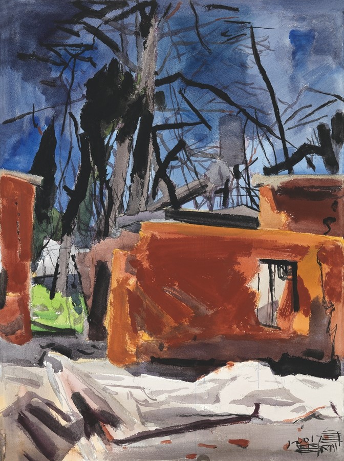 美协水彩青年人才培训师生汇报展:山水入画 以笔言情_艺术品_中国财富