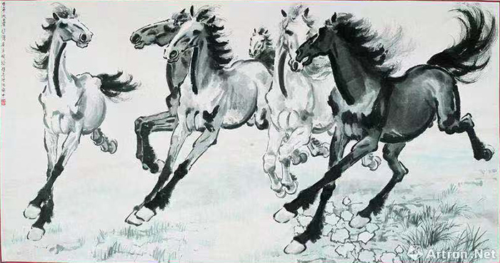 到徐悲鸿纪念馆看大师最全力作