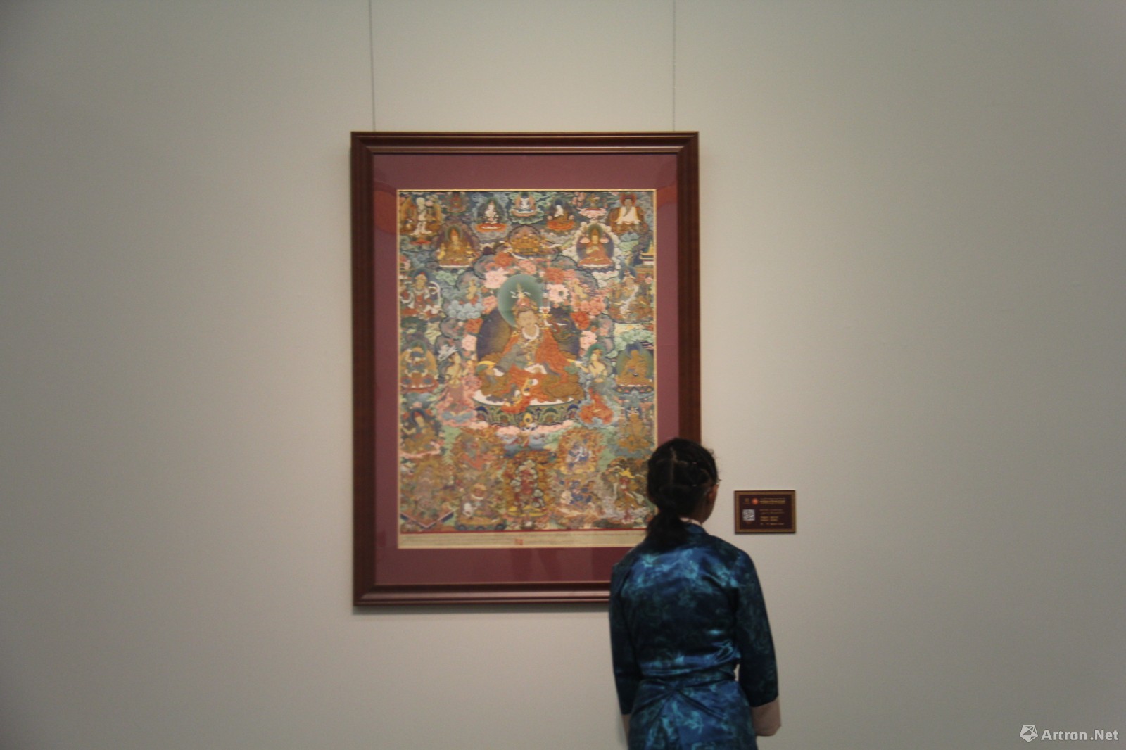 西藏唐卡五大画派齐聚中华艺术宫 展现藏族经典艺术精华