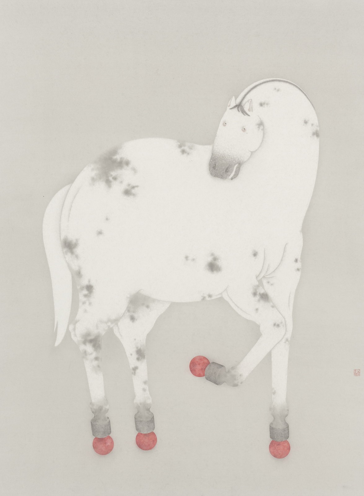 对岸新工笔又十年中国艺术研究院工笔画院提名展开幕