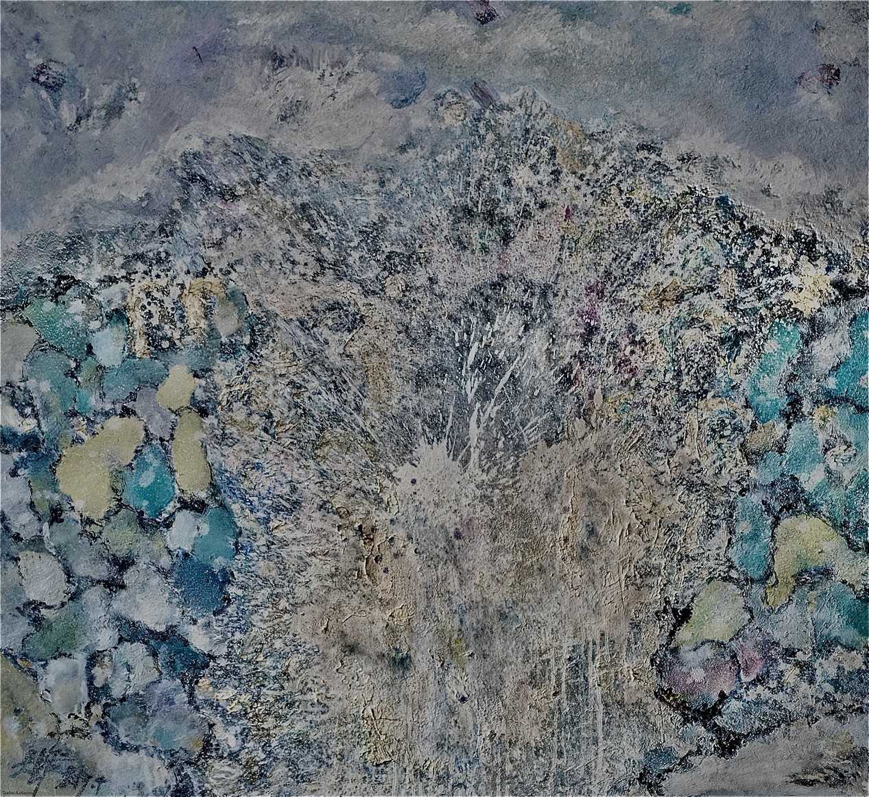 兩茫茫 120cm×150cm 布面綜合材料 2019