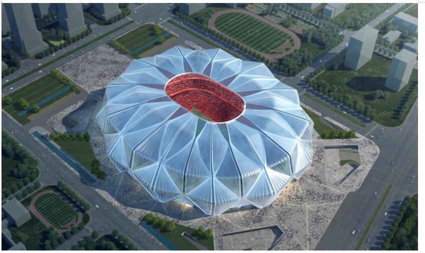 广州恒大足球场效果图图片