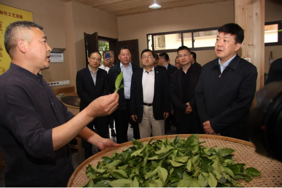 中粮集团党组书记,董事长吕军一行赴武夷山市考察